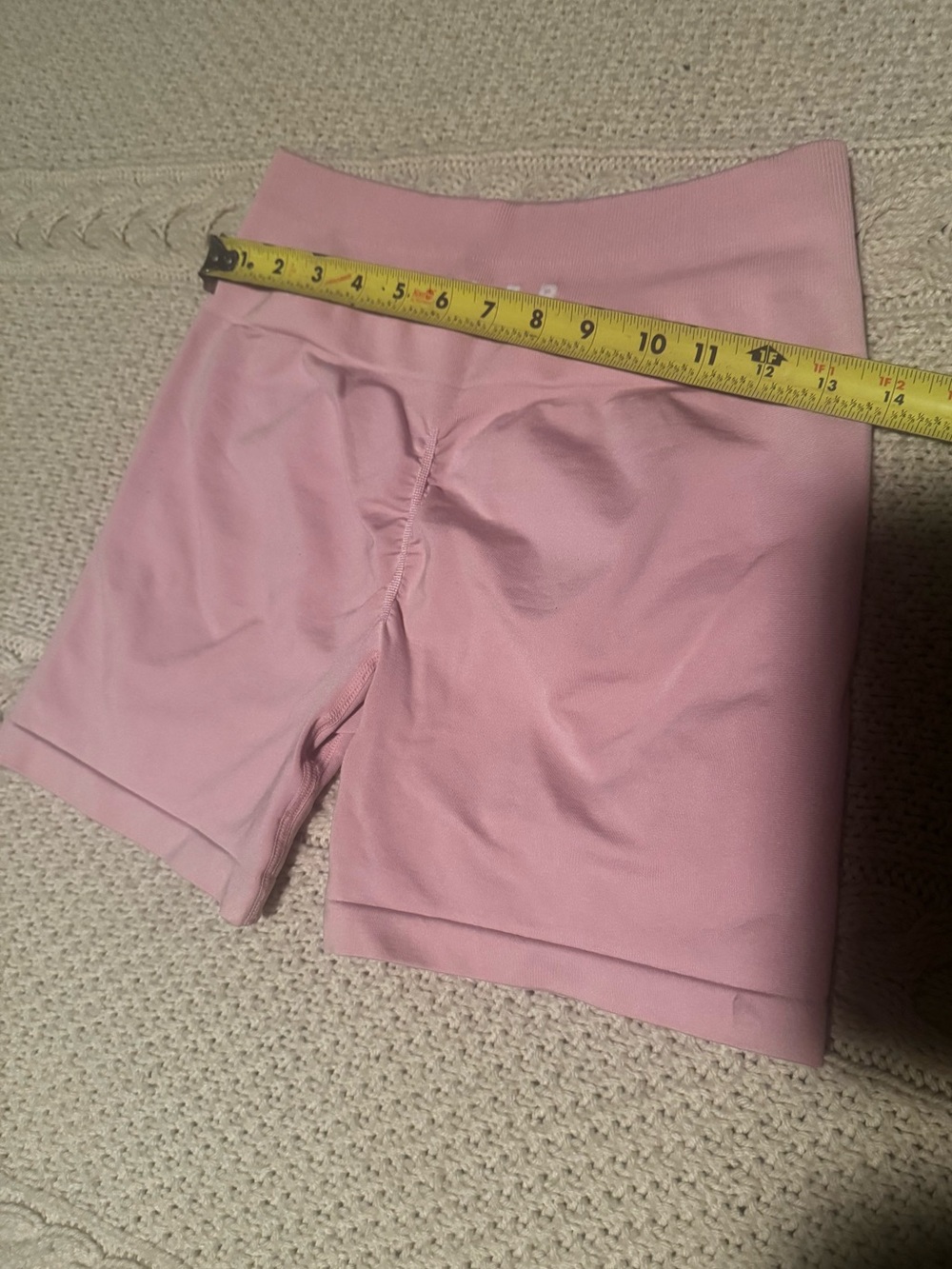aerie Pink High-Waist Bike Shorts